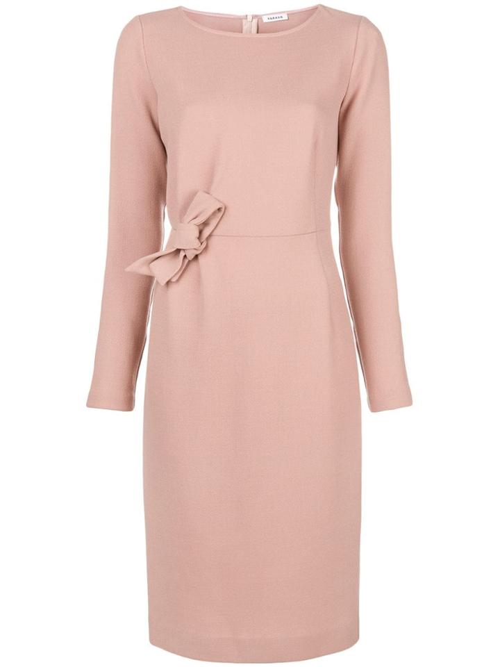 P.a.r.o.s.h. Bow Detail Dress - Pink