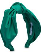 Prada Knot Detail Headband - Green