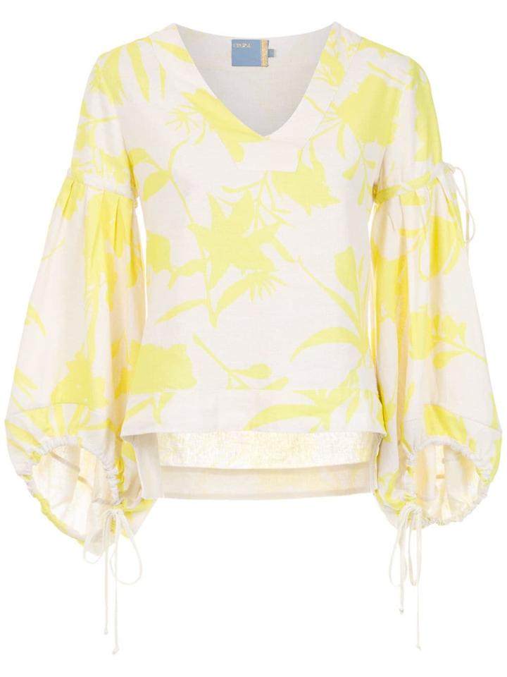 Cruise Lagoa Printed Top - White