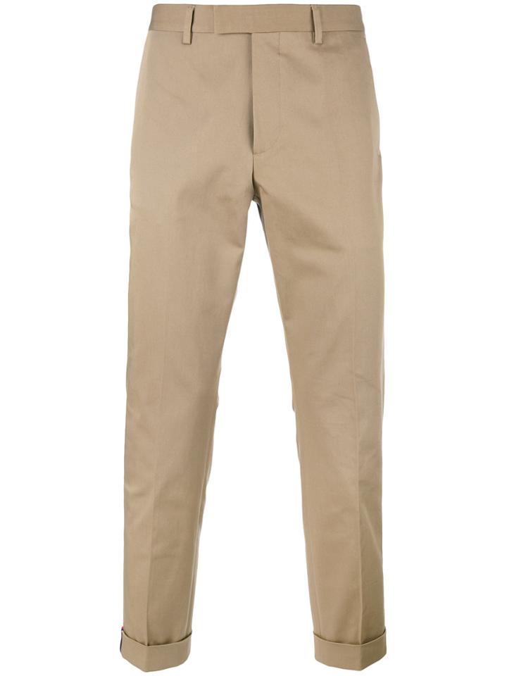 Gucci Slim-fit Chinos - Nude & Neutrals