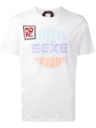 No21 Printed T-shirt, Men's, Size: Xl, White, Cotton