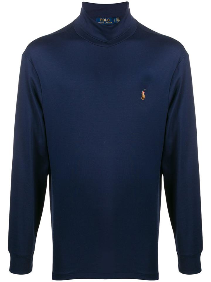 Polo Ralph Lauren Turtleneck T-shirt - Blue