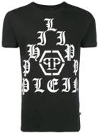 Philipp Plein Pyramid Logo T-shirt - Black