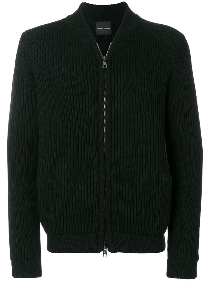 Roberto Collina Bomber Jacket - Black