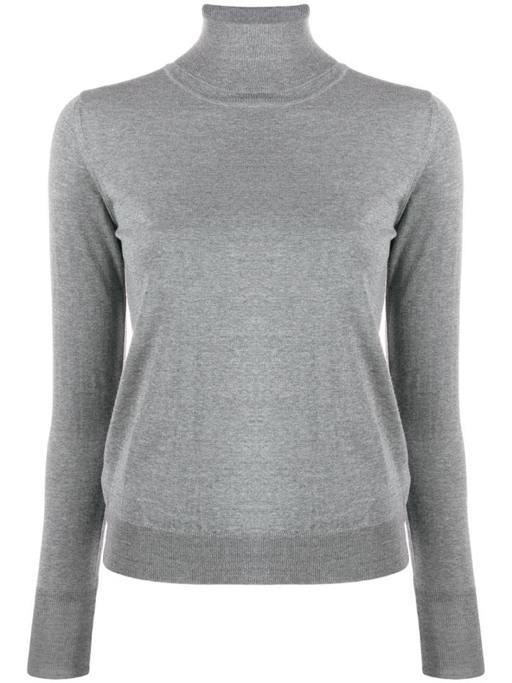 Nuur Turtleneck Slim-fit Jumper - Grey