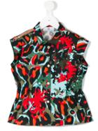 Young Versace - Printed Shirt - Kids - Cotton/spandex/elastane - 6 Yrs, Black