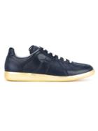 Maison Margiela Replica Sneakers, Men's, Size: 40.5, Blue, Leather