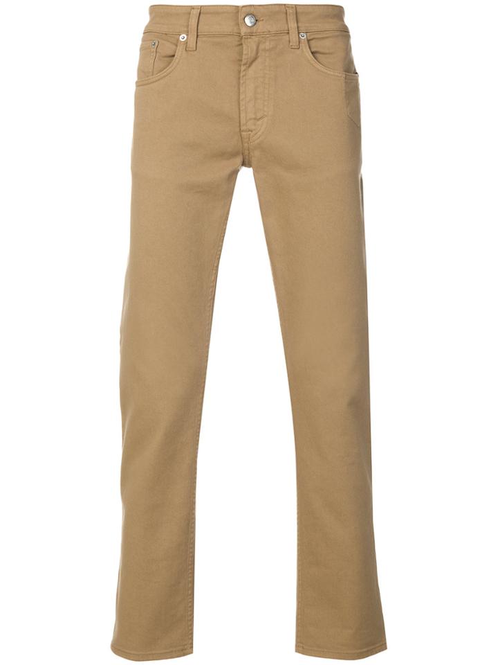 Department 5 Straight Leg Jeans - Brown