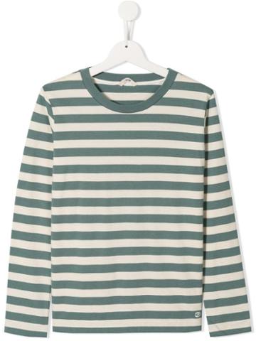Fith Teen Striped Top - White