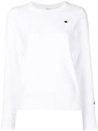 Champion Crew Neck Sweater - White