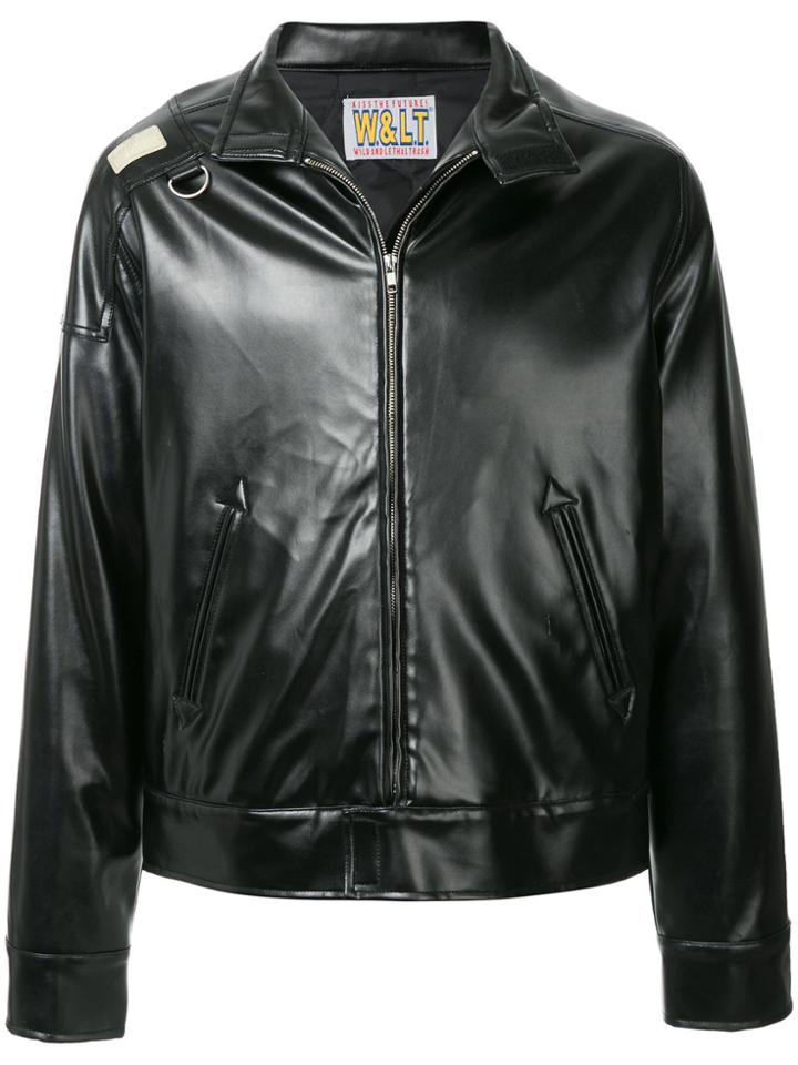 Walter Van Beirendonck Vintage Faux Leather Jacket - Unavailable