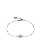Gucci Bracelet With Flower And Diamonds - 9066