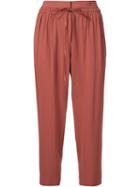 Maiyet Drawstring Cropped Trousers