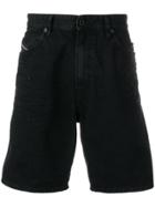 Diesel Boxy Fit Shorts - Black