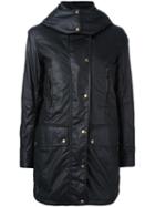 Belstaff 'ct Master' Wax Coat, Women's, Size: 40, Black, Cotton/viscose/cupro