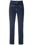 Andrea Bogosian Pomodoro Cropped Jeans - Blue