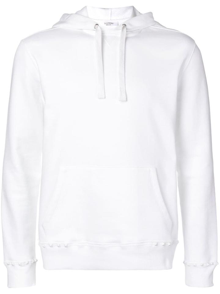 Valentino Rockstud Hoodie - White