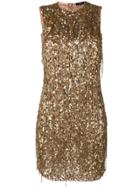 Elisabetta Franchi Sequinned Dress - Metallic