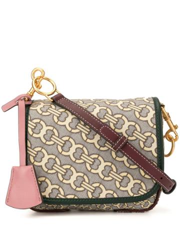 Tory Burch Perry Jacquard Crossbody Bag - Red