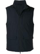 Emporio Armani Lightweight Tactical Gilet - Blue