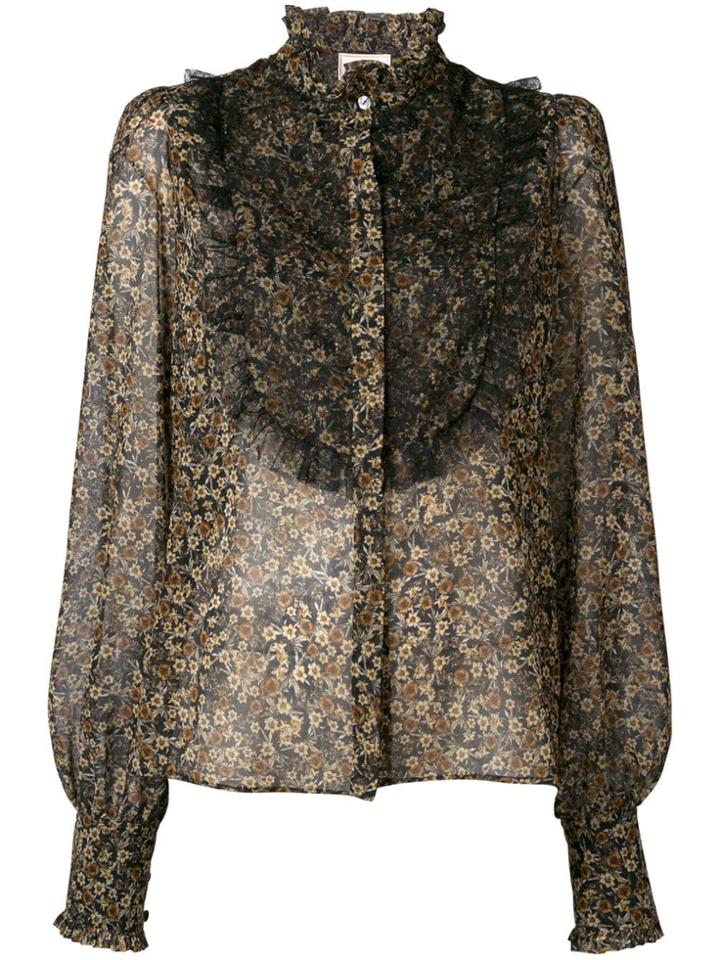Redemption Victorian Lace Blouse - Black