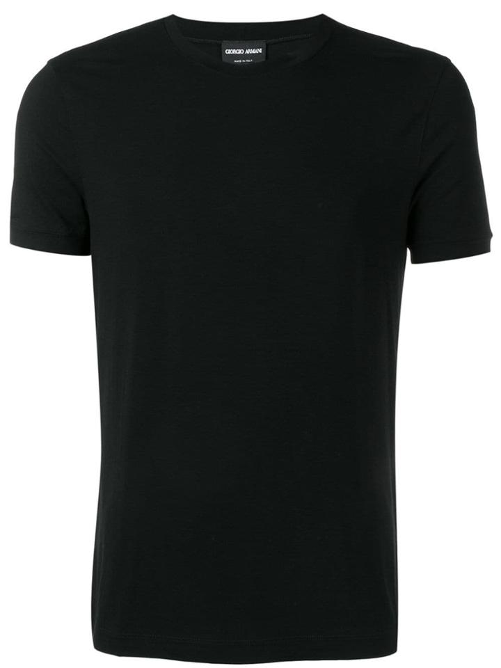 Giorgio Armani Simple T-shirt - Black