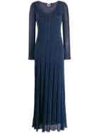 M Missoni Lace Maxi Dress - Blue