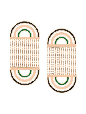 Nevernot Radiate Earrings - Metallic