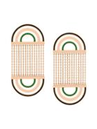 Nevernot Radiate Earrings - Metallic