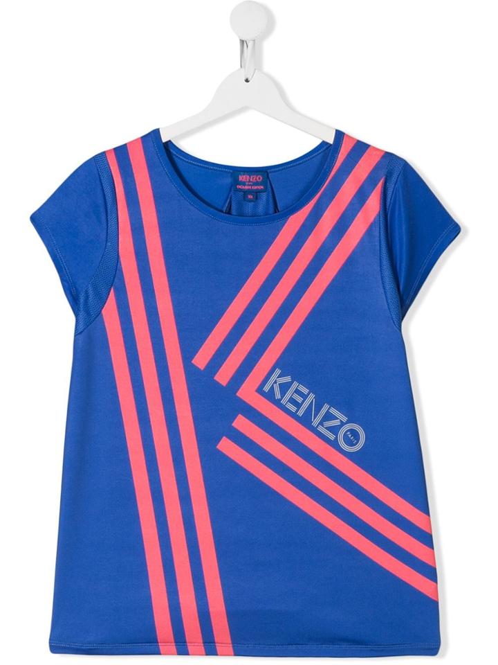 Kenzo Kids Teen K-logo T-shirt - Blue