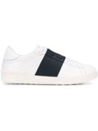Valentino Open Sneakers, Men's, Size: 43.5, Blue, Rubber/calf Leather