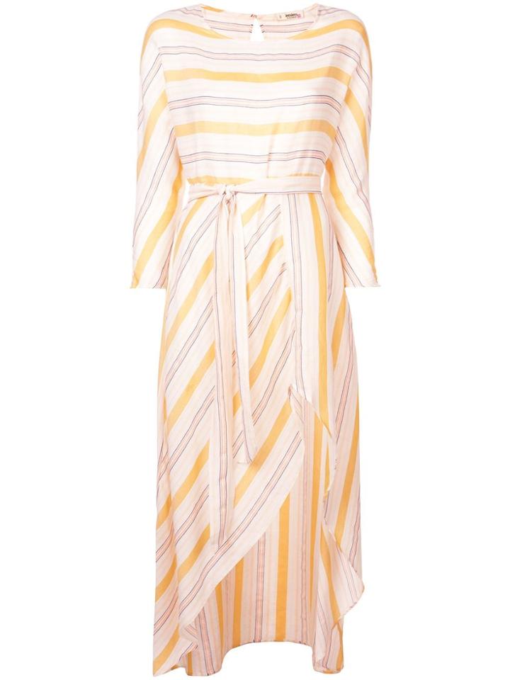 Lemlem Zerit Slit Front Dress - Yellow