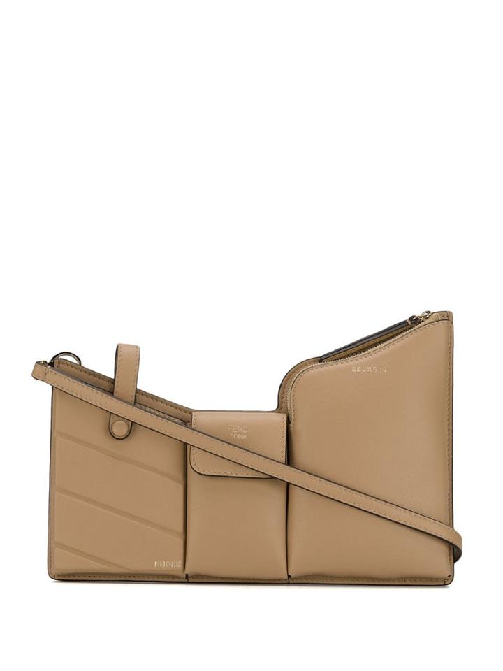 Fendi Pockets Mini Bag - Neutrals