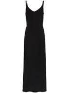 Staud Silk Maxi Dress - Black