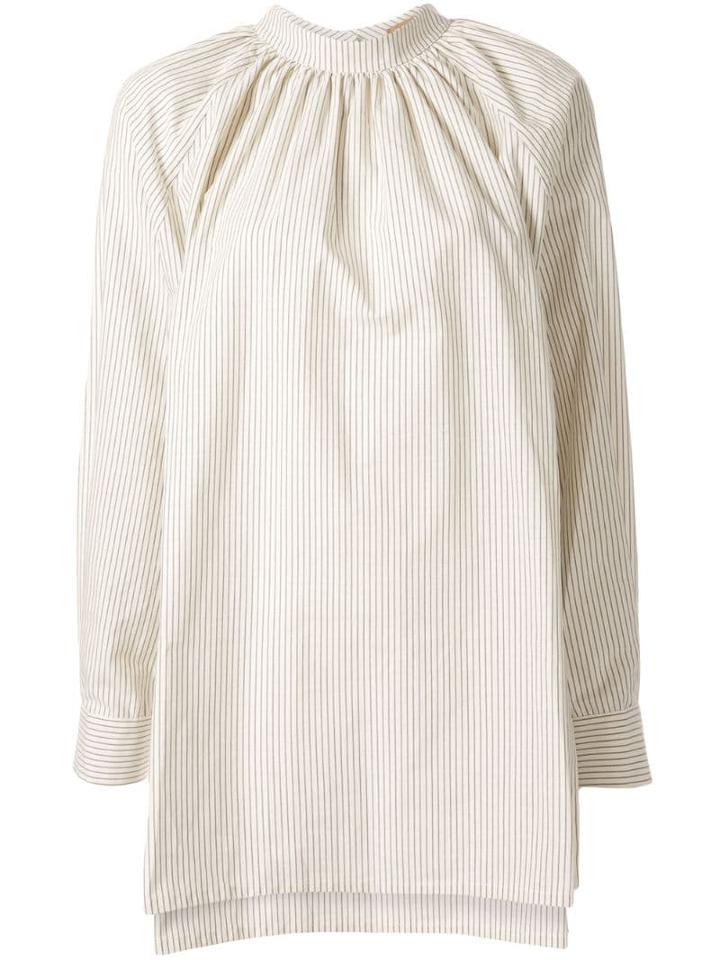 Nehera Gathered Backwards Shirt - Neutrals