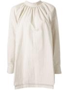Nehera Gathered Backwards Shirt - Neutrals