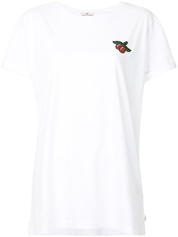 Anya Hindmarch Cherry T-shirt - White