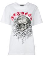 Alexander Mcqueen Skull T-shirt - White