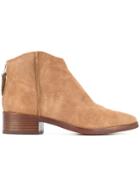 Dolce Vita Round Toe Ankle Boots - Brown