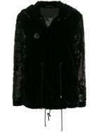 Mr & Mrs Italy Drawstring-waist Hooded Jacket - Black