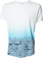 Orlebar Brown Printed T-shirt, Men's, Size: Xl, Blue, Cotton