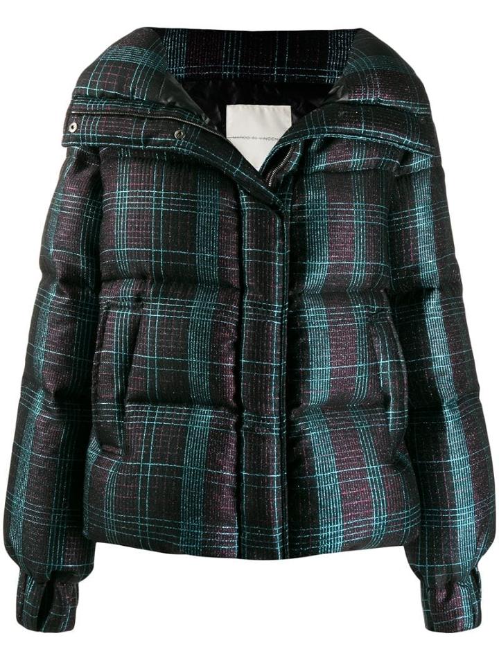 Marco De Vincenzo Hooded Padded Jacket - Black
