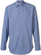 Paul Smith Checked Shirt, Men's, Size: 16, Blue, Cotton