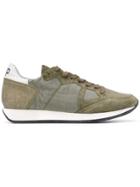 Philippe Model Panelled Lace-up Sneakers - Green