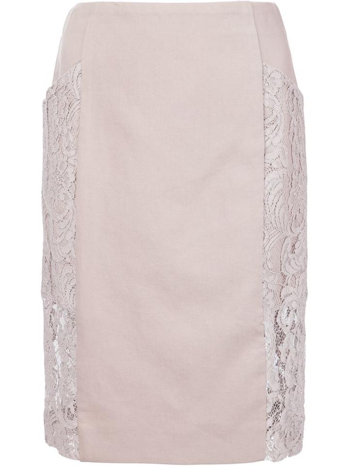 Thomas Wylde Lace Insert 'hawthorn' Skirt