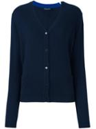 Twin-set Buttoned Cardigan, Women's, Size: Small, Blue, Cashmere