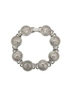 Versace Vintage Medusa Charm Bracelet - Silver