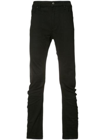 Skingraft Curved Denim Jeans, Men's, Size: 30, Black, Cotton/spandex/elastane