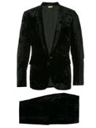 Comme Des Garçons Pre-owned Velvet Suit Blazer - Black
