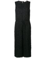 Christian Wijnants Fringed Textured Jumpsuit - Black